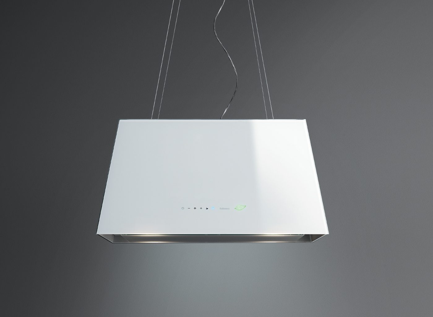 Falmec Lumière E.ion frithängande lampfläkt
