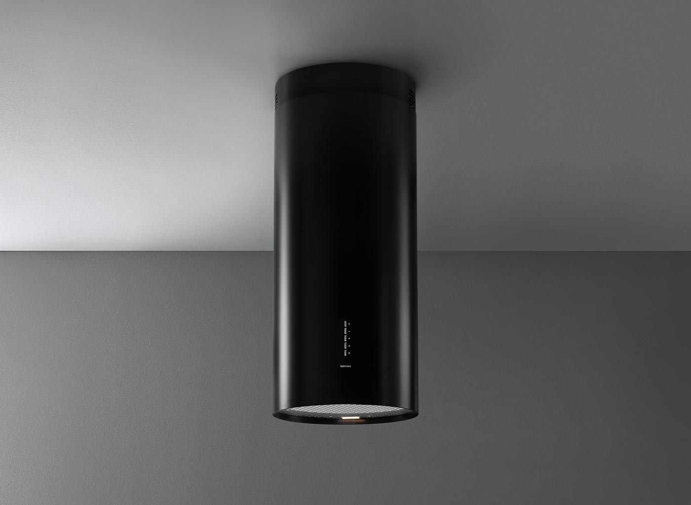 Falmec Polar Black väggmonterad / fritt hängande fläkt
