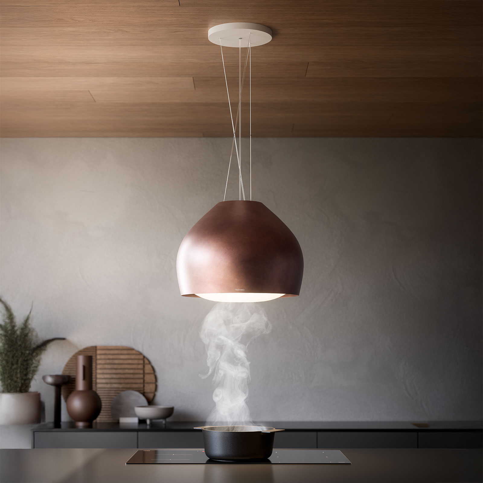 Sophie lampfläkt + Sophie designlampa - 54 cm - Pewter finish - Bild 2