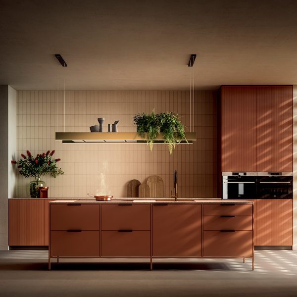 Falmec Light Bronze frihängande köksfläkt
